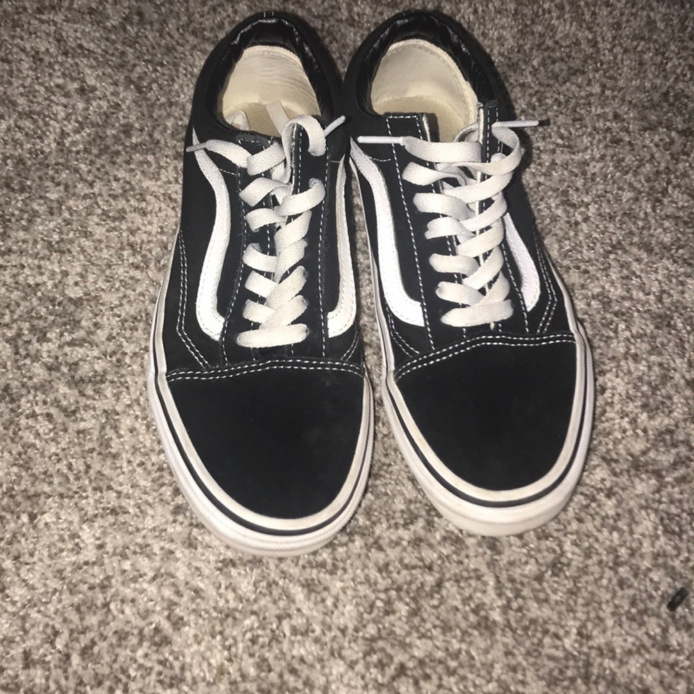 Black Old School Vans